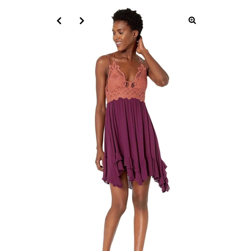 Free People Adella Slip Dress